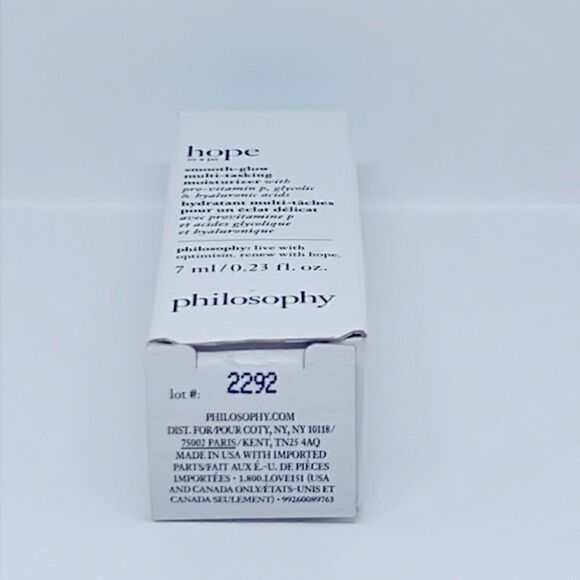 $5🌟 Philosophy Hope In A Jar Smooth Glow Multitasking Moisturizer - Picture 5 of 5